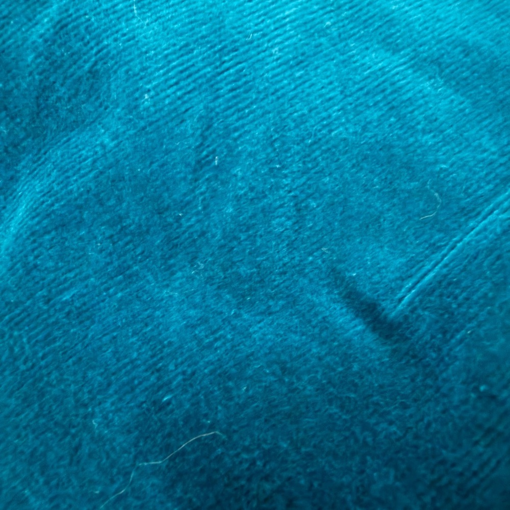 NWOT Corduroy St John’s Bay straight-leg ladies pants Sz 12 teal blue turquoise - Picture 8 of 8